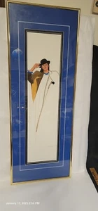 Native American Dana Tiger Original "Great Day, I'm Fine" Gouache Painting - Picture 1 of 7