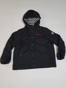 (#C) Ben Sherman Full Zip Hoodie Jacket Size Kid's 7 Blue - Picture 1 of 10