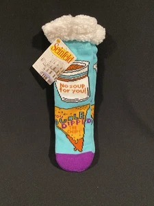 Seinfeld Sherpa gefütterte Hüttenschuhe - NEU!  Unisex - Bild 1 von 15