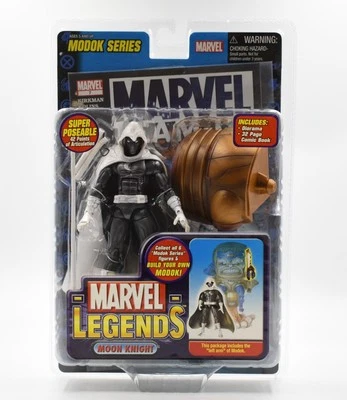 Figura de acción ToyBiz - Marvel Legends Modok serie BAF - Caballero Luna (variante) Foto 1 de 2