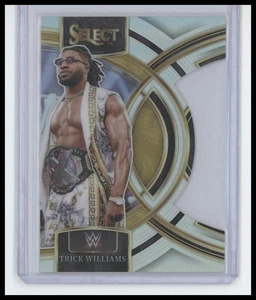 2024 Panini Select WWE - Trick Williams Premier Silver Die -Cut Prizm #108 - Picture 1 of 2