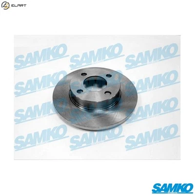 2x BRAKE DISC A1081P FOR AUDI 100/5000 4000 90 80 WA 2.0L SB/RA/YV/JKPP 1.6L 100 - Image 1 of 4