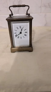 Antique Carriage Clock , Case Untouched, Needs Attention. Dated 1901, No Key. - Picture 1 of 11