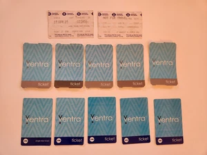 lotto 13 carte tariffarie cartacee CTA Ventra Chicago Transit Authority London Underground - Foto 1 di 14