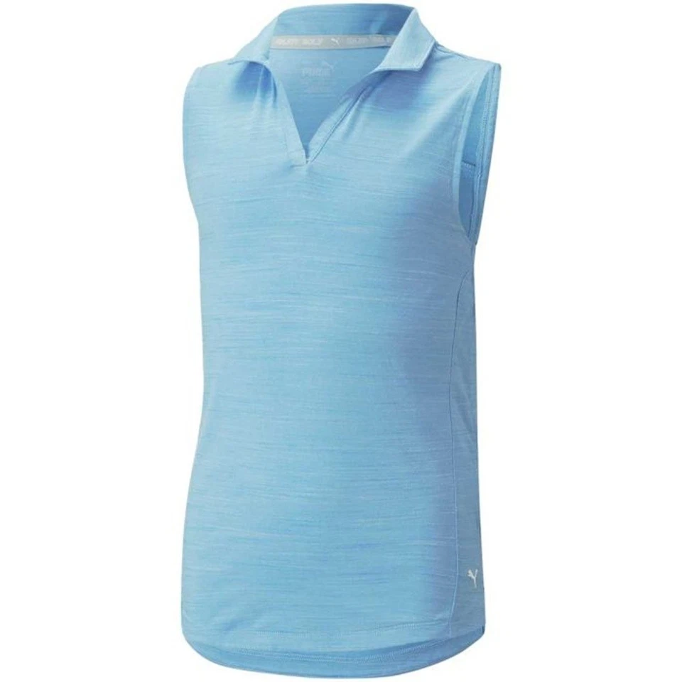 NEW Girl's Puma CloudSpun Coast Sleeveless Polo - Choose Size & Color - Image 1 of 1