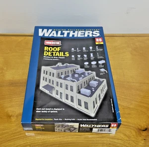 Walthers Cornerstone Roof Details HO Scale Model Kit #933-3733 COMPLETE - Picture 1 of 4