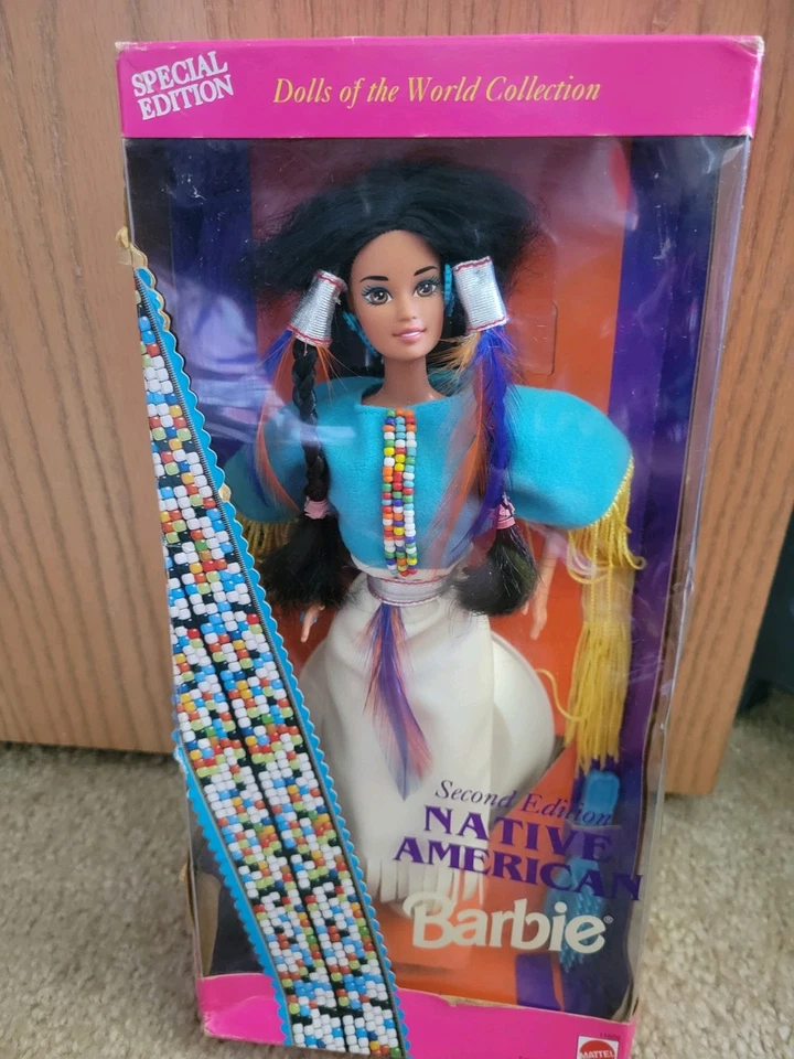 Native American Barbie Doll, Second Edition, Dolls Of The World Collection, 1993 - Image 1 of 3