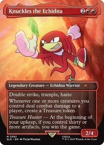 Knuckles the Echidna (2082) - Sonic the Hedgehog Secret Lair - Mythic Borderless - Picture 1 of 1