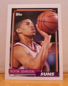 TOLLES BILD AUF BASKETBALLKARTE KEVIN JOHNSON PHOENIX SUNS - FREIWURFSCHUSS - Bild 1 von 2