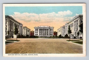 Boston MA-Massachusetts, Harvard Medical College, Antik, Vintage Postkarte - Bild 1 von 2