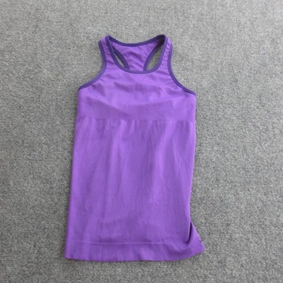 Camiseta sin mangas Patagonia para mujer XS púrpura sin costuras espalda deportiva correr yoga Foto 1 de 4
