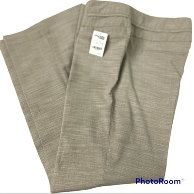 Pantalones de vestir Charlotte Russe sarga de negocios talla 10 beige entrepierna 29” pantalones nuevos Foto 1 de 4