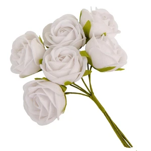 ETM Decoro Fiore Bomboniere 4 Cm Bianco 12 Pz - Imagen 1 de 1