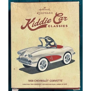 Hallmark Keepsake Kiddie Car Classics 1958 Chevrolet Corvette  - Bild 1 von 12