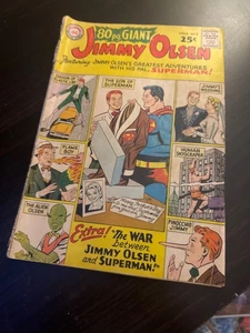 JIMMY OLSEN #2 (1964) CURT SWAN COVER! 80 PG GIANT - 3.0 GOOD/VERY GOOD (DC) - Picture 1 of 5