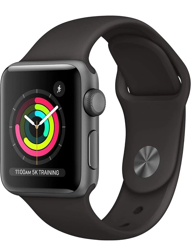 Apple Watch Series 3 Stainless Steel Case Smart Watches for iOS