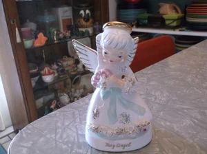 Vintage Napco May Girl Angel Figurine - Picture 1 of 8