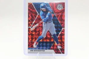 2021 Panini Mosaic - Bo Bichette #160 Reactive Red Mosaic Prizm - Picture 1 of 2