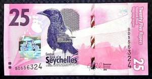 2016 SEYCHELLES - 25 RUPEES - GEM UNC - L2 - Picture 1 of 3