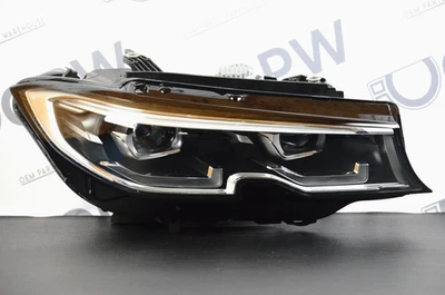 完美! 完整! 2019-2022 宝马 330i M340i G20 自适应 LED 车头灯右原始设备制造商 — 第 1/4 张图片