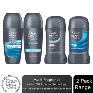 Dove Men+Care Anti-Transpirant mit 48H Schweißschutz Deo Spary, 12x50ml - Bild 1 von 48