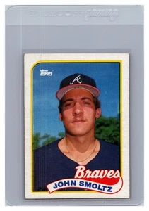 1989 Topps #382 John Smoltz Rookie - Picture 1 of 2