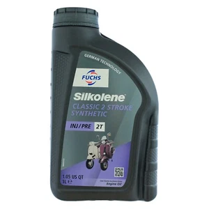 Silkolene Classic 2 Stroke Fully Synthetic Ester Engine Oil - 1 Litre 1L - Picture 1 of 6