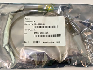 Neu Brocade 58-1000026-01 SFP+ auf SFP+ 1m aktives DAC Kabel - Bild 1 von 2