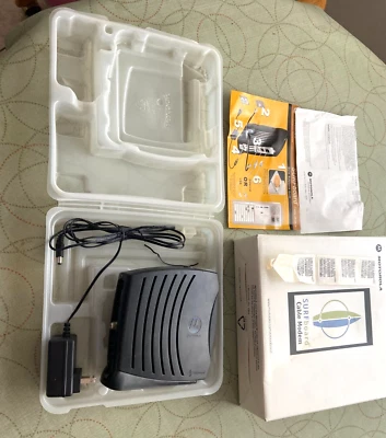 Motorola SURFboard SB5120 Cable Modem - With Power Adapter Boxed - Image 1 of 4