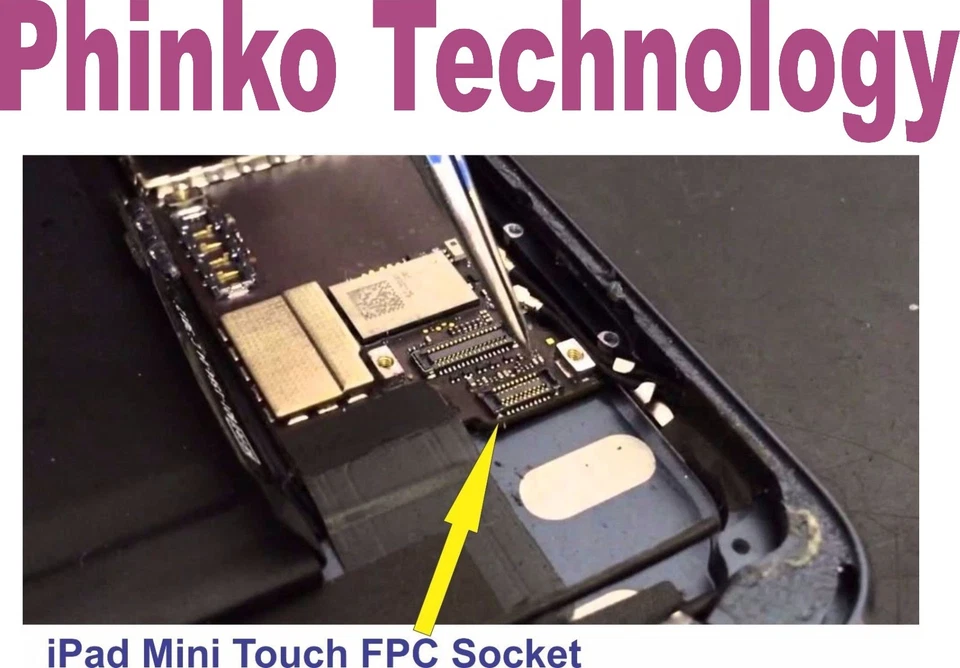  ipad mini 1 mini 2 touch Glass digitizer FPC connector Socket on motherboard - image 1 of 1