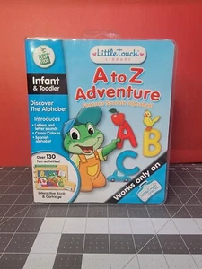 LEAP FROG Baby Little Touch Leap Pad A bis Z Abenteuerbuch + Patrone Vorschule - Bild 1 von 4