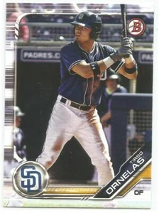 Tirso Ornelas San Diego Padres 2019 Bowman Draft - Picture 1 of 3