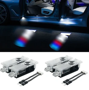 2/4PC Car LED Cool Laser Courtesy Puddle Lights Shadow Light For 04-18 - Picture 1 of 6