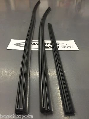 Inserciones de limpiaparabrisas delantero y trasero Prius V 2012-2017 nuevas originales Toyota OEM Foto 1 de 2