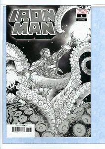 IRON MAN #1 ONE 1 PER STORE SILVA LAUNCH SKETCH VARIANT NM+ 9.6 marvel comic - Picture 1 of 2