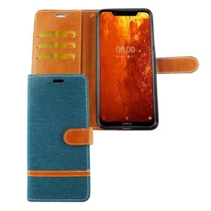 Etui Komórka Ochrona do Nokia 8.1 Case Cover Pokrowiec Wallet Etui Etui na telefon Bumper - Zdjęcie 1 z 3
