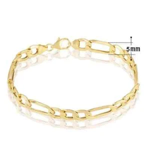 Bracelet pour femme maille figaro 5 mm - Imagen 1 de 1