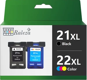 Compatible 21XL 22XL Ink Cartridge HP 5610 F2210 F4180 F300 F4140 3940 F335 1410 - Picture 1 of 1