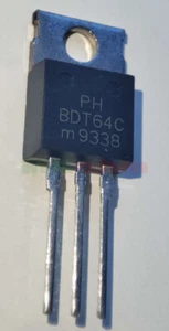 BDT64C PNP Darlington Power Transistor 120V 12A 125W TO-220 - 1,2pcs or 5pcs - Picture 1 of 1