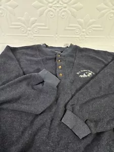 Felpa girocollo uomo vintage anni 90 Walt Disney World girocollo con bottoni taglia large - Foto 1 di 14