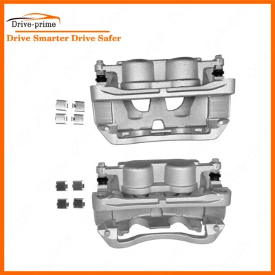 2Pcs Front Brake Calipers w/Bracket for Ford E-150 E-250 E-350 E-450 Super Duty - Image 1 of 4