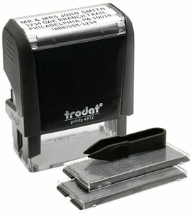Trodat Printy 4912 Typo Do It Yourself Stamp Kit (Up to 3 Lines) DIY Stamp - Picture 1 of 2