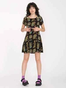 Vestido mujer Volcom Tetsunori viscosa (negro) - Imagen 1 de 4