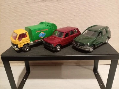 Majorette 1/34 1/34 LOTTO 3 PEZZI Toyota, Range Rover, Mercedes ML - Immagine 1 di 2