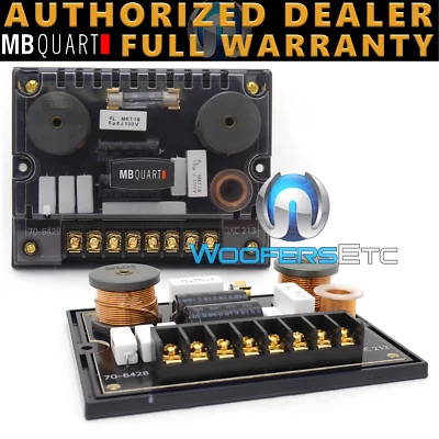 2 MB QUART QXC213 CROSSOVERS for COMPONENT SPEAKERS TWEETERS GERMANY MADE NEW