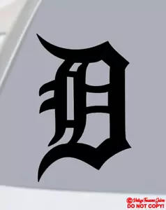 DETROIT TIGERS VINYL DECAL STICKER CAR REAR WINDOW BUMPER MLB BASEBALL TEAM LOGO - Picture 1 of 6