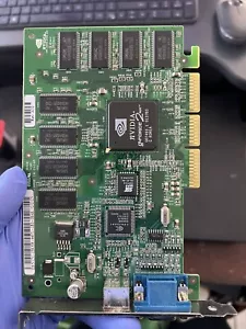 Nvidia GeForce 2MX AGP Video VGA Card 180-10036-0100-A02 03K538 44571 21B 0380 - Picture 1 of 2