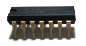 5PCS LM2900N LM2900 Quad, high-gain frequency-compensated IC - Picture 1 of 8