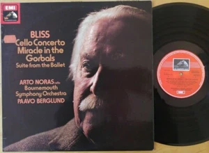 ASD 3342 Bliss - Cello Concerto Noras Berglund UK Quad LP ED1 NM - Picture 1 of 1