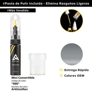 Pintura de retoque para Mini Convertible codigo: 900 Arktissilber - Imagen 1 de 10